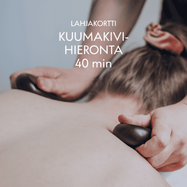 Kuumakivihieronta 40min