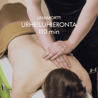 urheiluhieronta 110