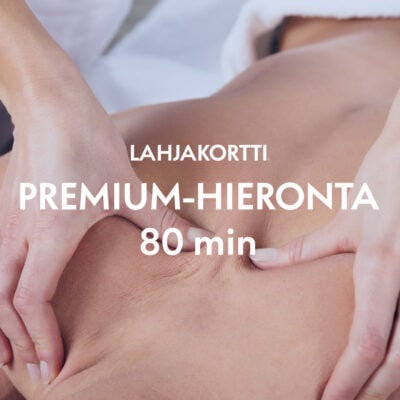 Premium-hieronta 80 min (sis. Kanta-maksu)