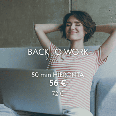 Back to Work 2026: 50 min hieronta (sis. Kanta-maksu)
