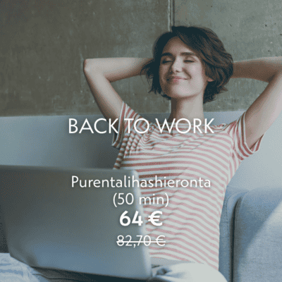 Back to Work 2026: Purentalihashieronta 50 min (sis. Kanta-maksu)