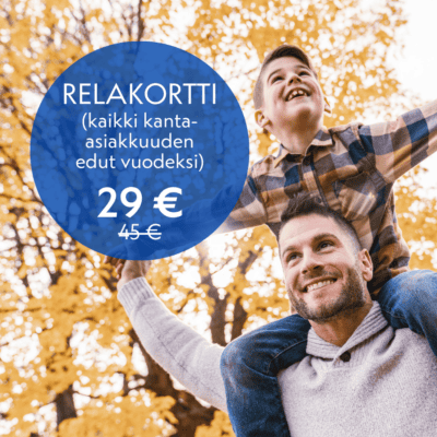 Isänpäivä 2026: Relakortti (Kanta-asiakkuus) lahjakortti